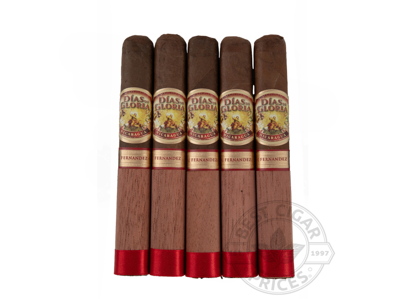 Dias De Gloria Toro Box-Press By AJ Fernandez - 5 Cigars