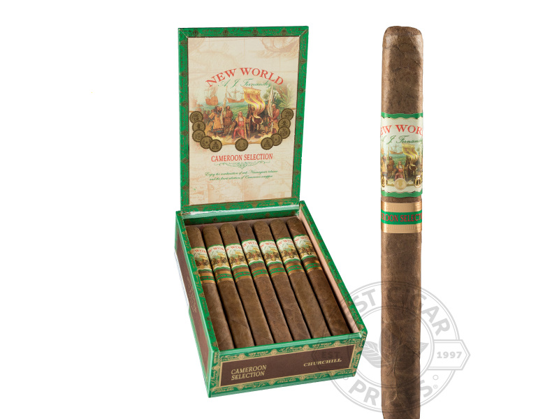 New World Churchill Cameroon By AJ Fernandez - 20 Cigars