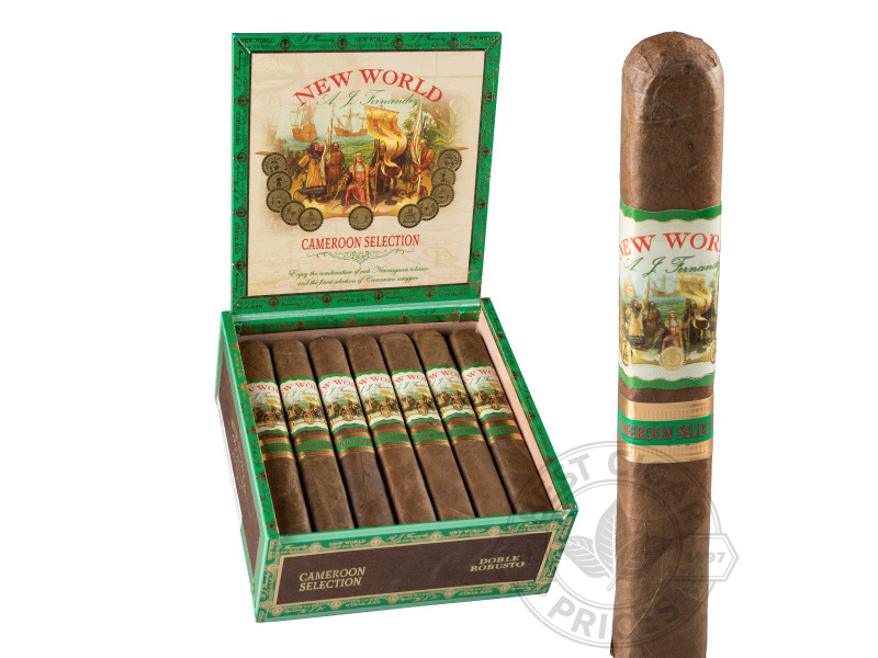 New World Doble Robusto Cameroon By AJ Fernandez - 20 Cigars