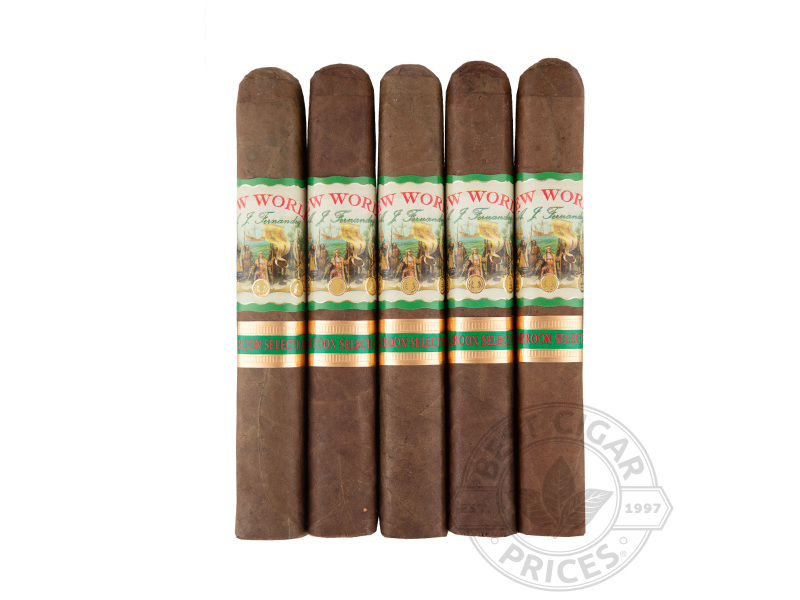 New World Doble Robusto Cameroon By AJ Fernandez - 5 Cigars