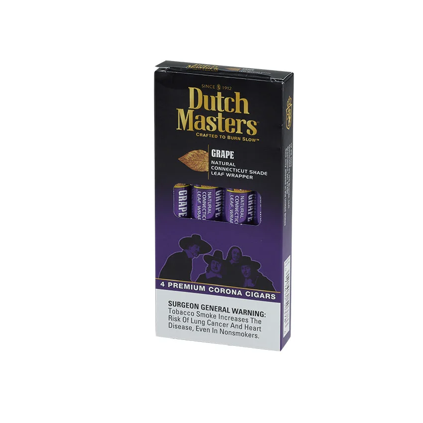 Dutch Masters Corona Grape Claro | Corona | Pack of 4
