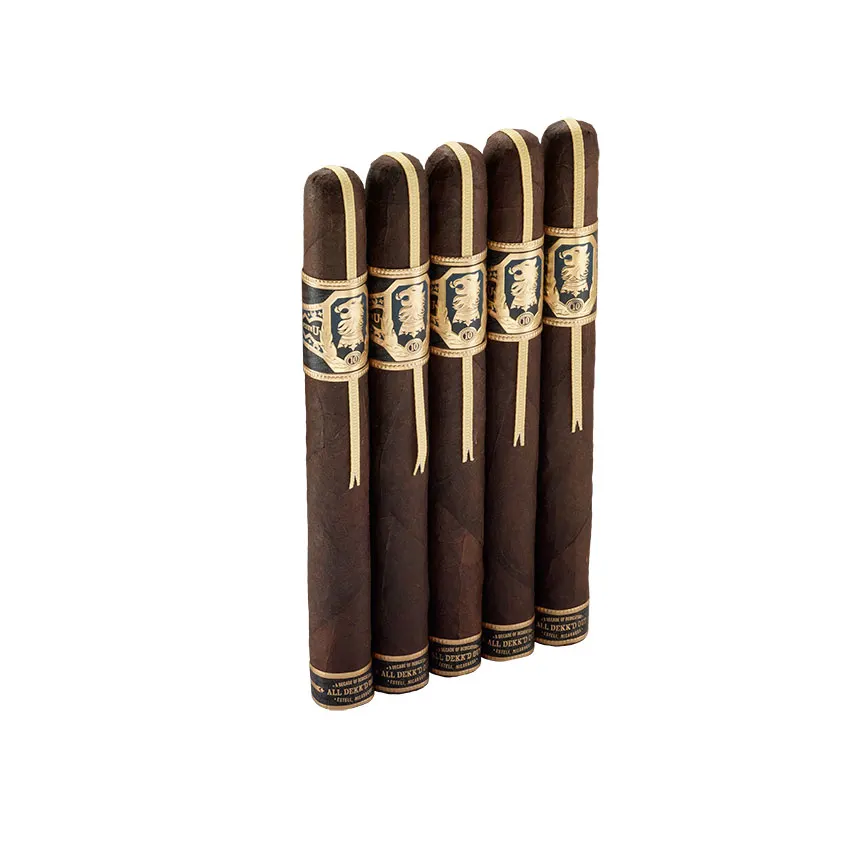 Undercrown 10 Corona Doble Dark Natural | Double Corona | Pack of 5