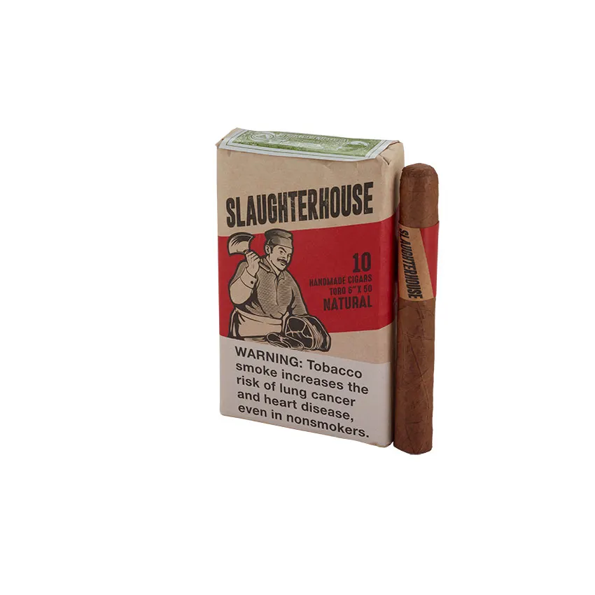 Slaughterhouse Toro Habano Natural | Toro | Bundle of 10