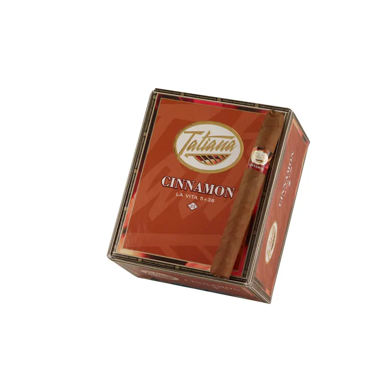 Tatiana La Vita Cinnamon Natural | Panatela | Box of 25