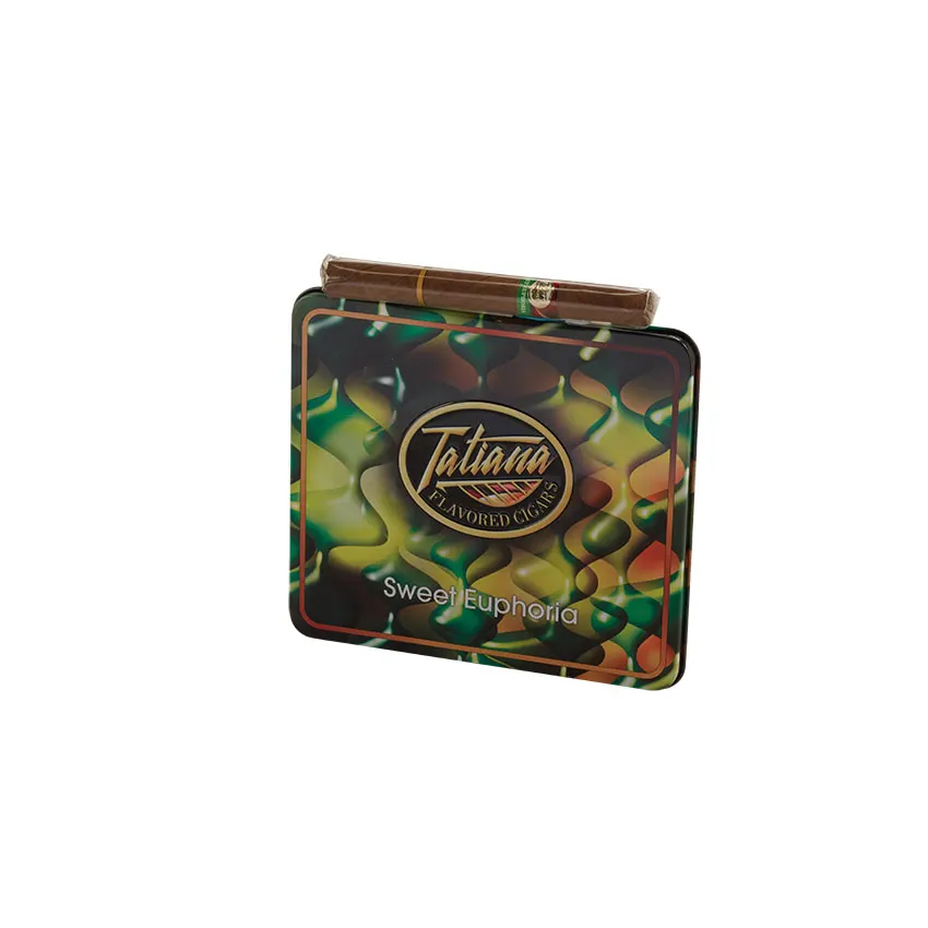 Tatiana Tins Sweet Euphoria (10) Natural | Panatela | Tin of 10