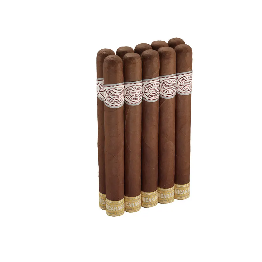 Romeo y Julieta Capulet Nicaragua Churchill Natural | Churchill | Pack of 10