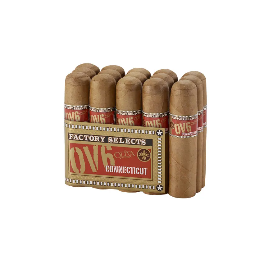 Oliva Factory Selects Connecticut 4 x 60 Natural | Petite Gordo | Bundle of 15