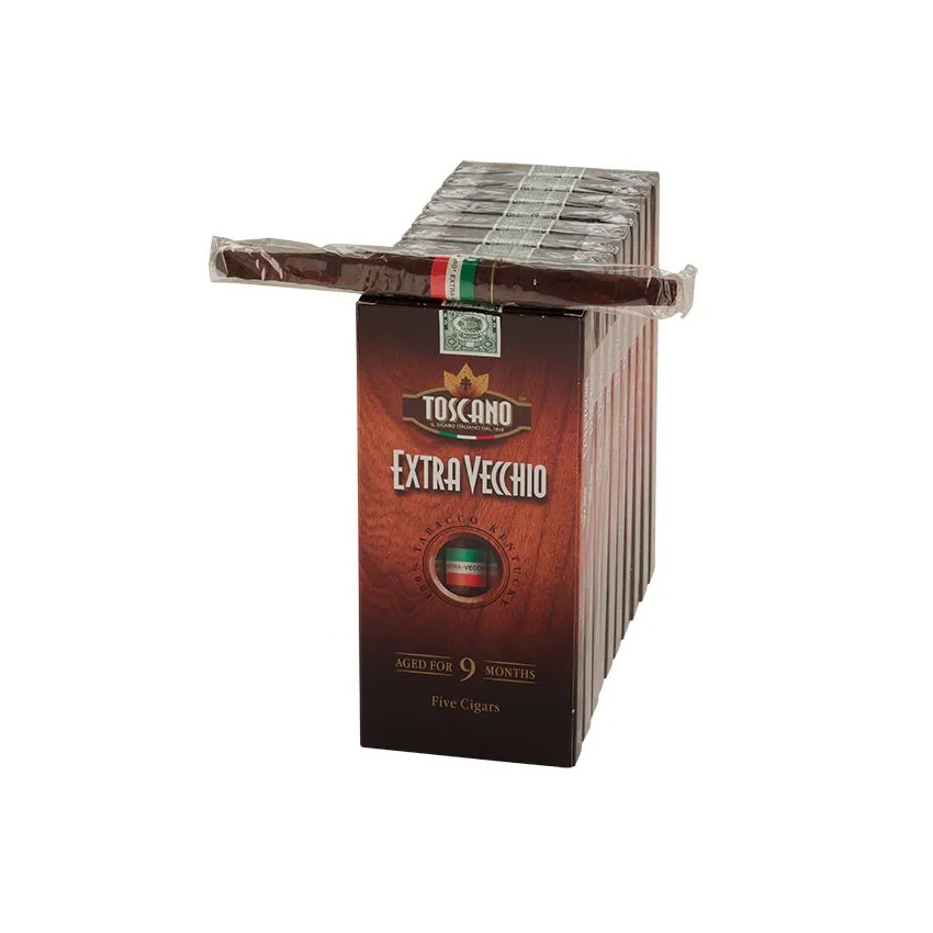Toscano Extravecchio (5) Maduro | Small Cigar | Upright of 50