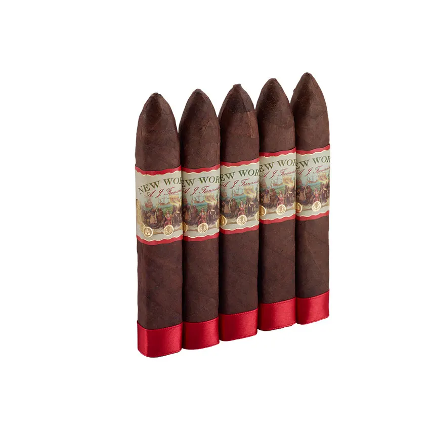 New World By AJ Fernandez Belicoso Oscuro | Belicoso | Pack of 5