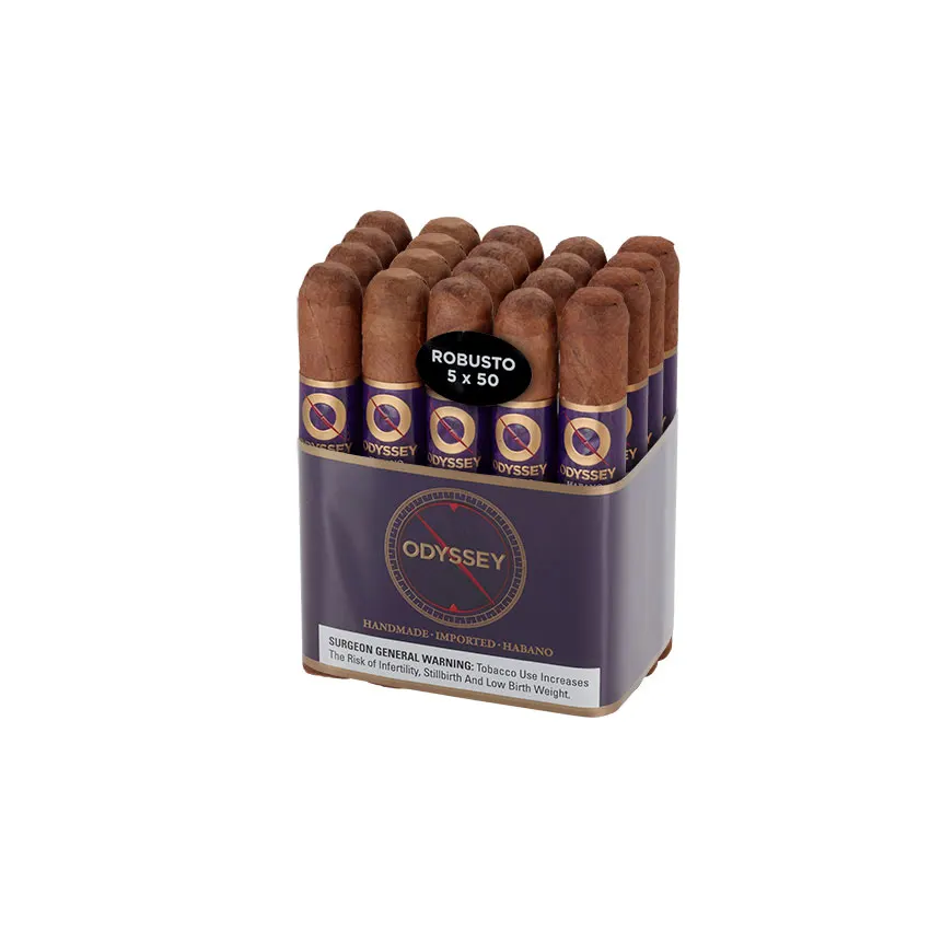Odyssey Habano Robusto Natural | Robusto | Bundle of 20