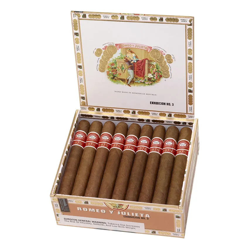 Romeo y Julieta 1875 Exhibicion No. 3 Natural | Toro | Box of 25