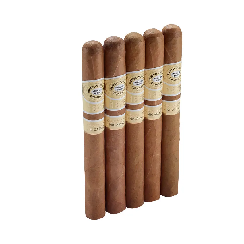 RYJ Conn Nicaragua Churchill Natural | Churchill | Pack of 5