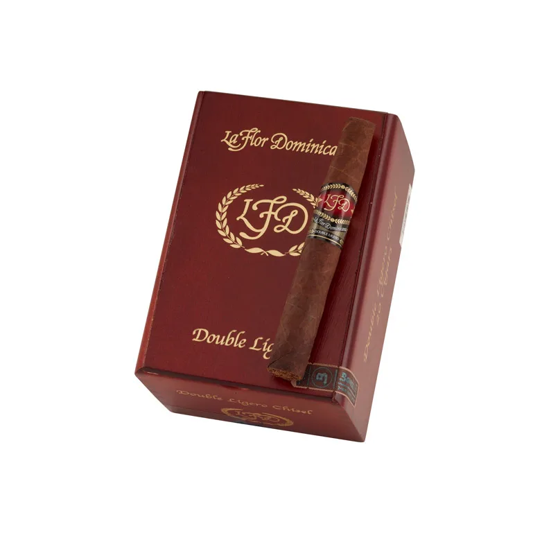 La Flor Dominicana Double Ligero Chisel Dark Natural | Figurado | Box of 20
