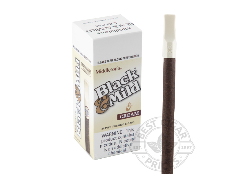 Black & Mild Cream - 25 Cigars
