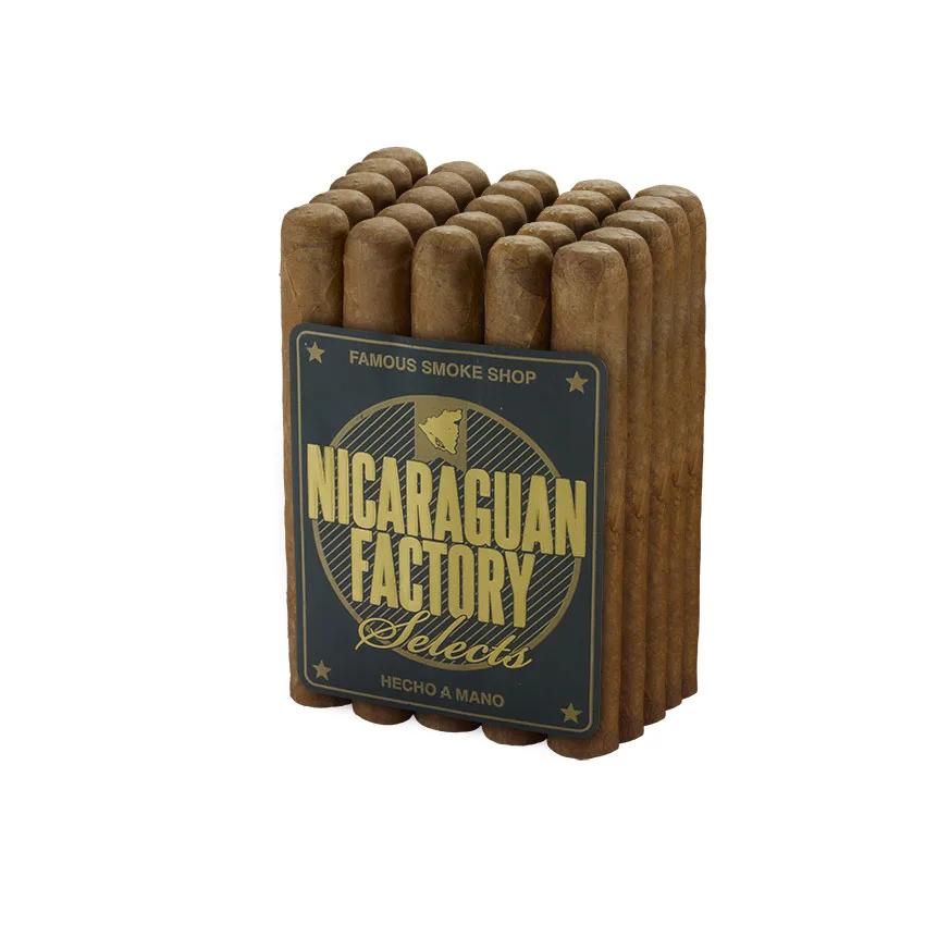 Nicaraguan Factory Selects Habano Round Toro Natural | Toro | Bundle of 20