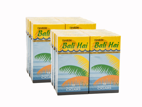 Djarum Bali Hai Filtered 2x Deal - Carton - 240 Total Cigars