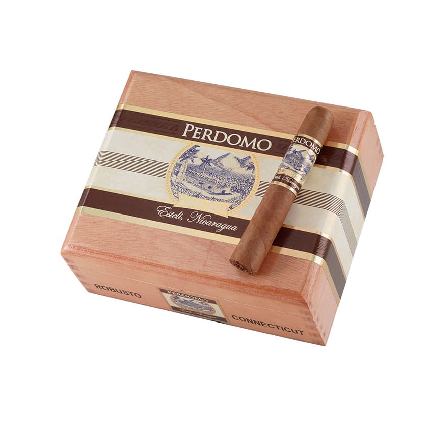 Perdomo Lot 23 Robusto Connecticut Natural | Robusto | Box of 24