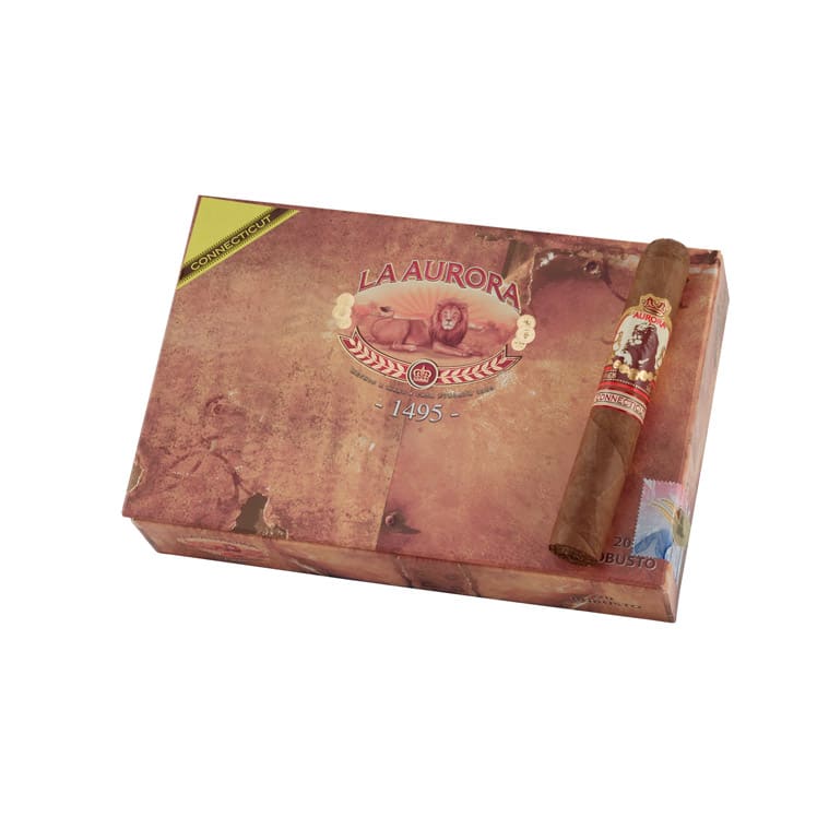 La Aurora 1495 Connecticut Robusto Natural | Robusto | Box of 20