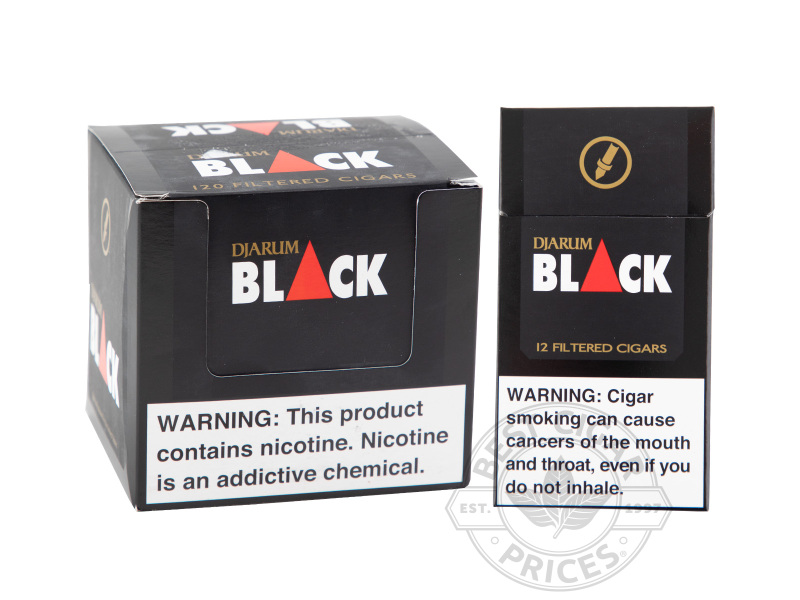 Djarum Black Filtered 2x Deal - Carton - 120 Total Cigars