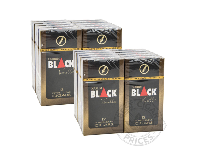 Djarum Black Ivory Filtered 2x Deal - Carton - 240 Total Cigars