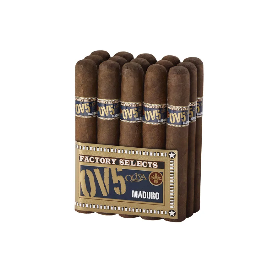 Oliva Factory Selects Maduro 5 x 50 | Robusto | Bundle of 15