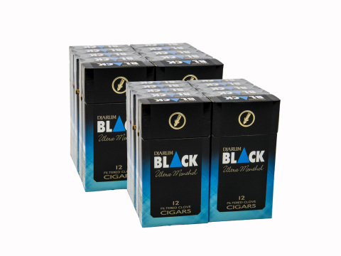 Djarum Black Sapphire Filter 2x Deal - Carton - 240 Total Cigars