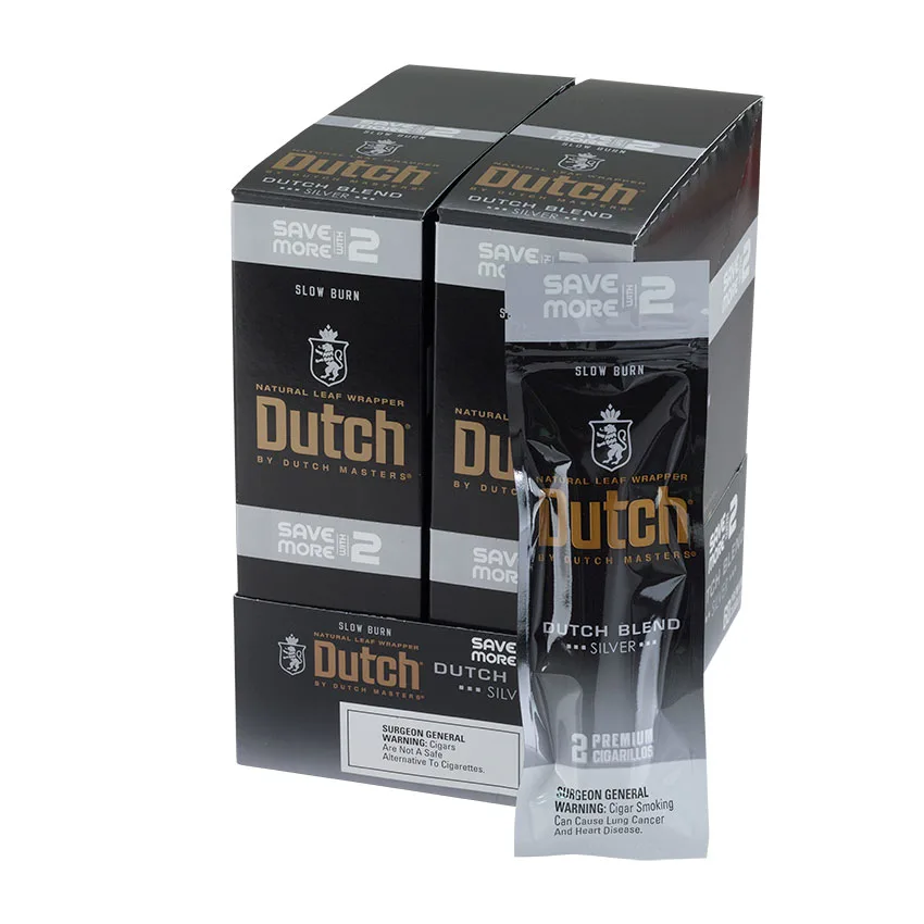 Dutch Masters Dutch Blend Silver Natural | Cigarillo | Upright of 60