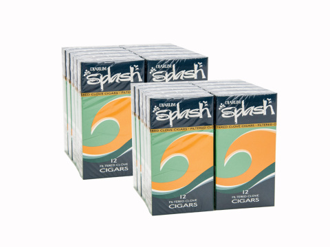 Djarum Splash Filtered 2x Deal - Carton - 240 Total Cigars