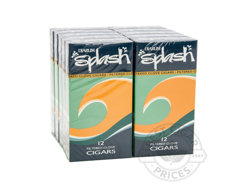 Djarum Splash Filtered 2x Deal - Carton - 120 Total Cigars