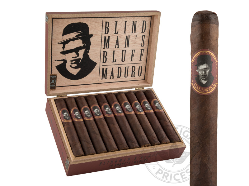 Caldwell Blind Mans Bluff Maduro Robusto - 20 Cigars