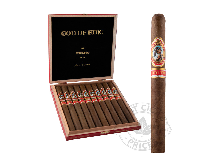 God Of Fire By Carlito Churchill - 10 Cigars