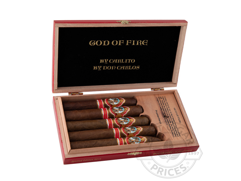 God Of Fire LE  Sampler - 5 Cigars