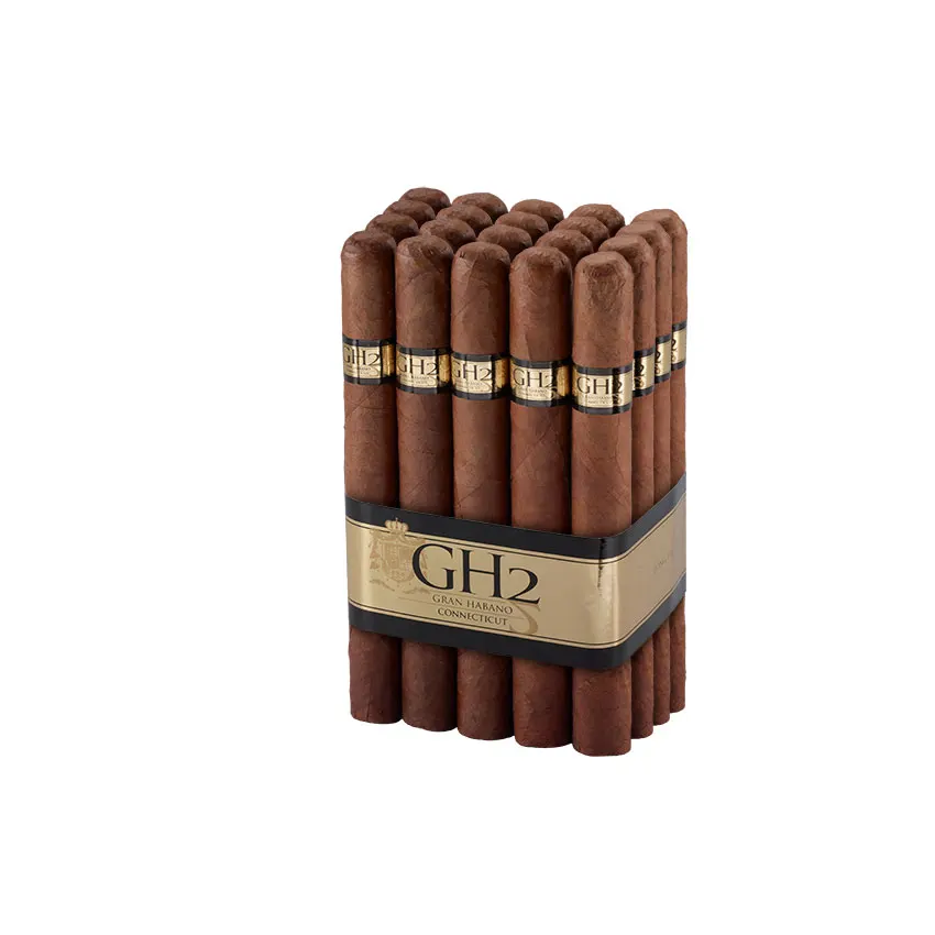 Gran Habano GH2 Connecticut Epicure Natural | Robusto | Bundle of 20