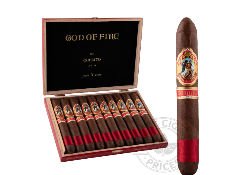 God Of Fire By Carlito Diademas 56 - 10 Cigars