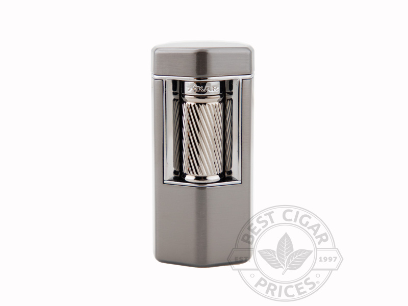 Xikar Meridian Triple Soft Flame Lighter - Gunmetal - Box of 20