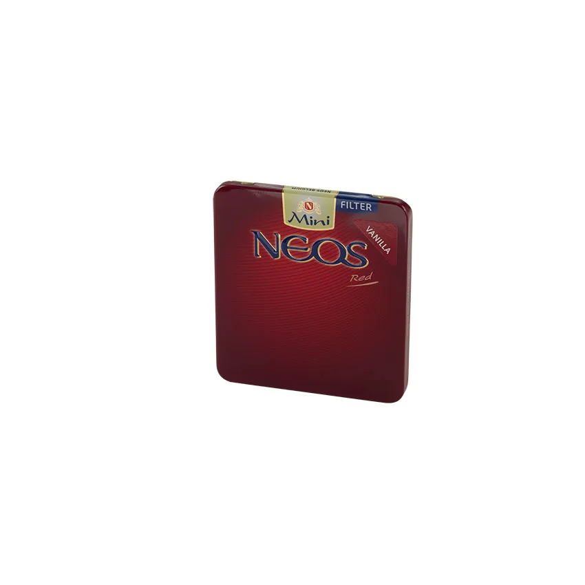 Neos Mini Red Filter (10) Natural | Cigarillo | Tin of 10