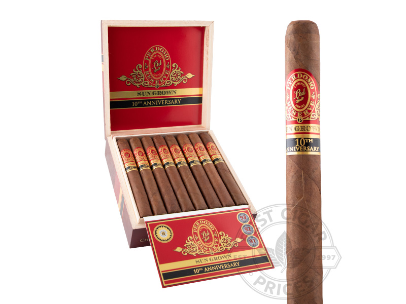 Perdomo Reserve 10th Anniversary Box-Pressed Sun Grown Churchill - 25 Cigars