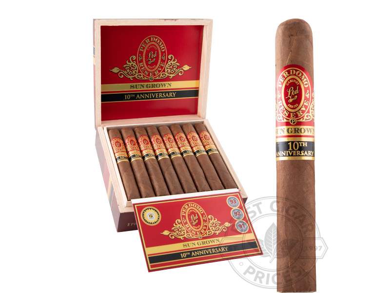 Perdomo Reserve 10th Anniversary Box-Pressed Sun Grown Epicure - 25 Cigars