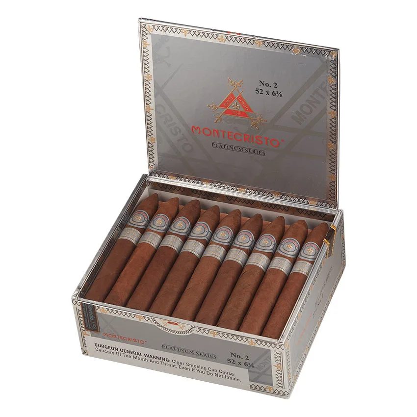 Montecristo Platinum Habana No. 2 Natural | Torpedo | Box of 27