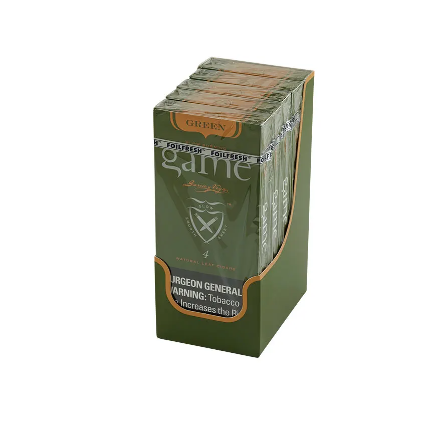 Garcia Y Vega Game Palma Green Claro | Panatela | Pack of 20
