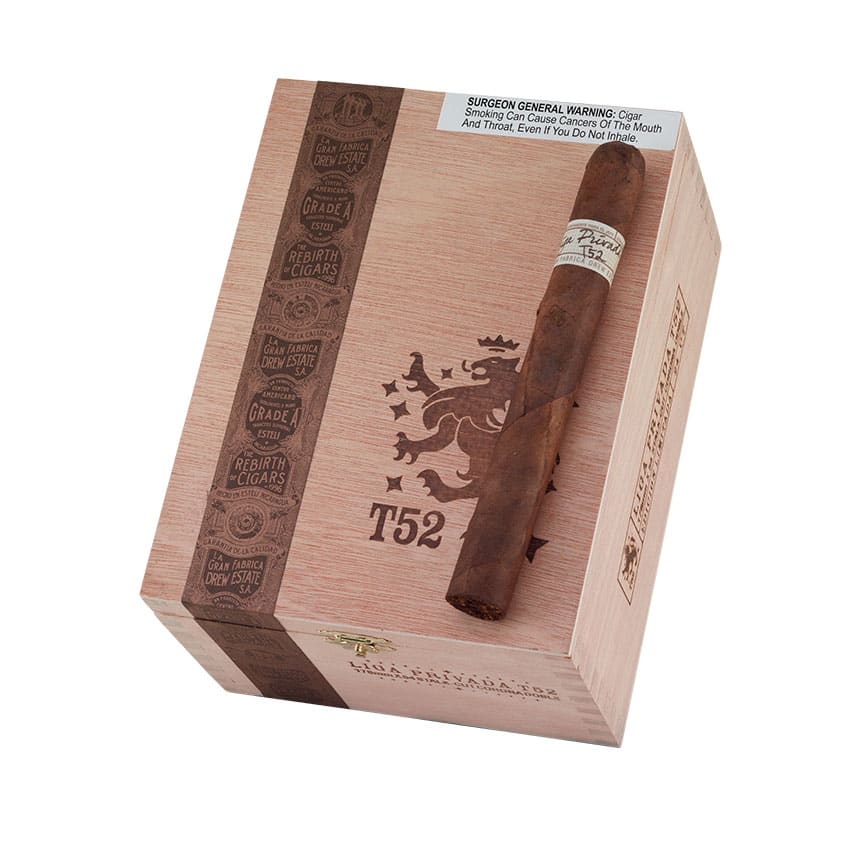 Liga Privada T52 Corona Doble Natural | Double Corona | Box of 24