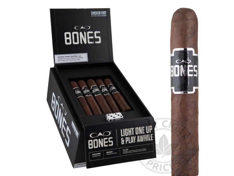 CAO Bones Chicken Foot Robusto - 20 Cigars