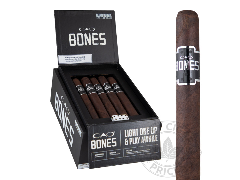 CAO Bones Blind Hughie Toro - 20 Cigars
