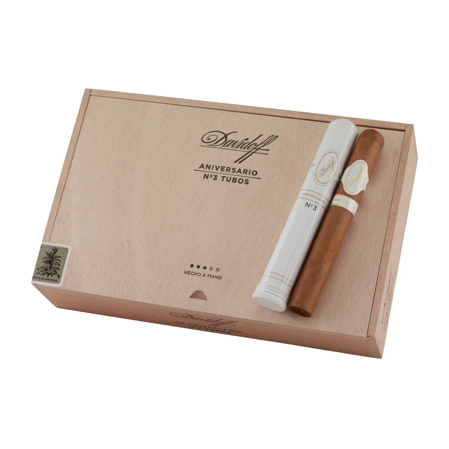 Davidoff Aniversario No. 3 Tubos Natural | Toro | Box of 20