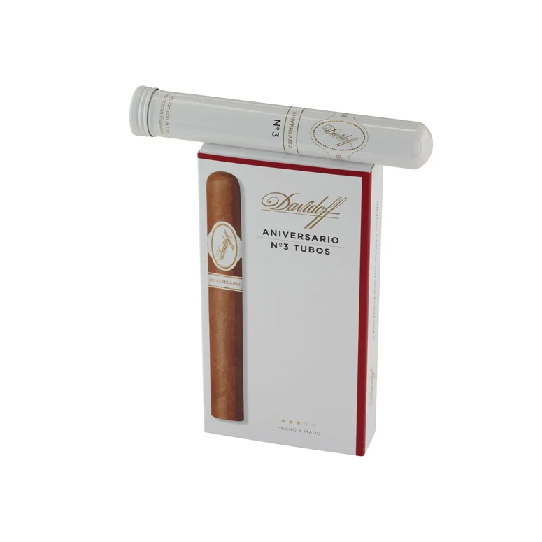 Davidoff Aniversario No. 3 Tubos Natural | Toro | Pack of 3