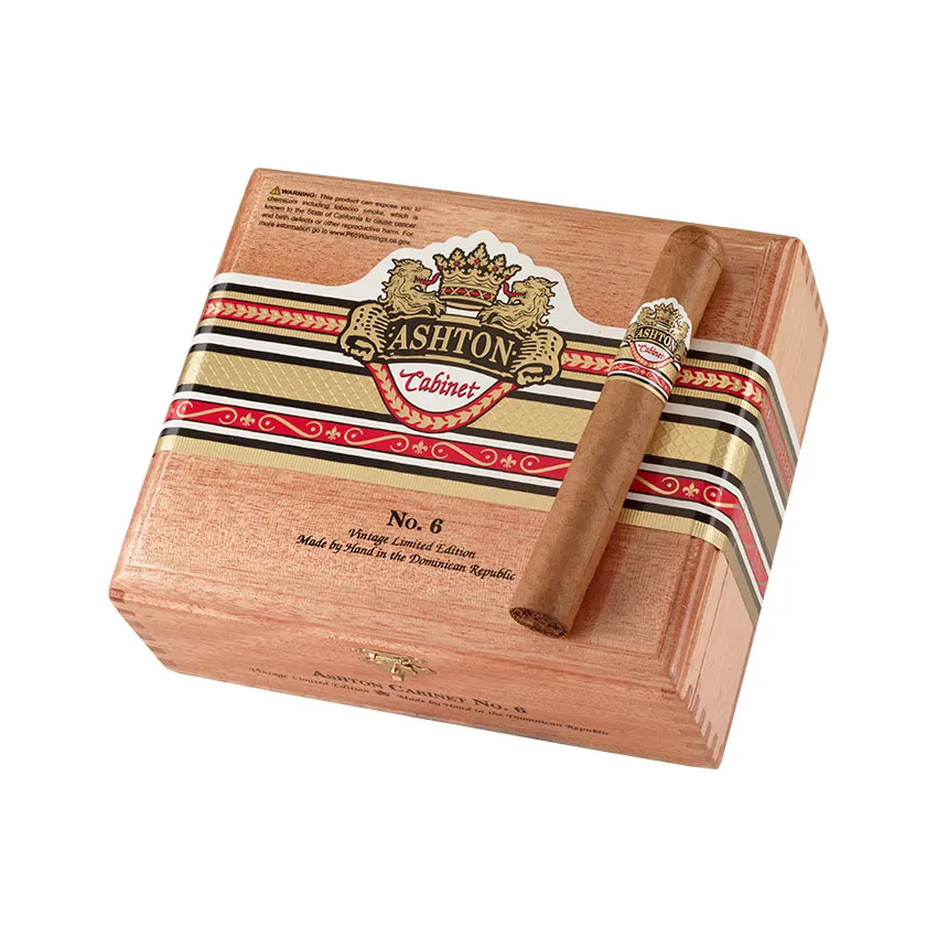 Ashton Cabinet Selection No. 6 Natural | Robusto | Box of 25