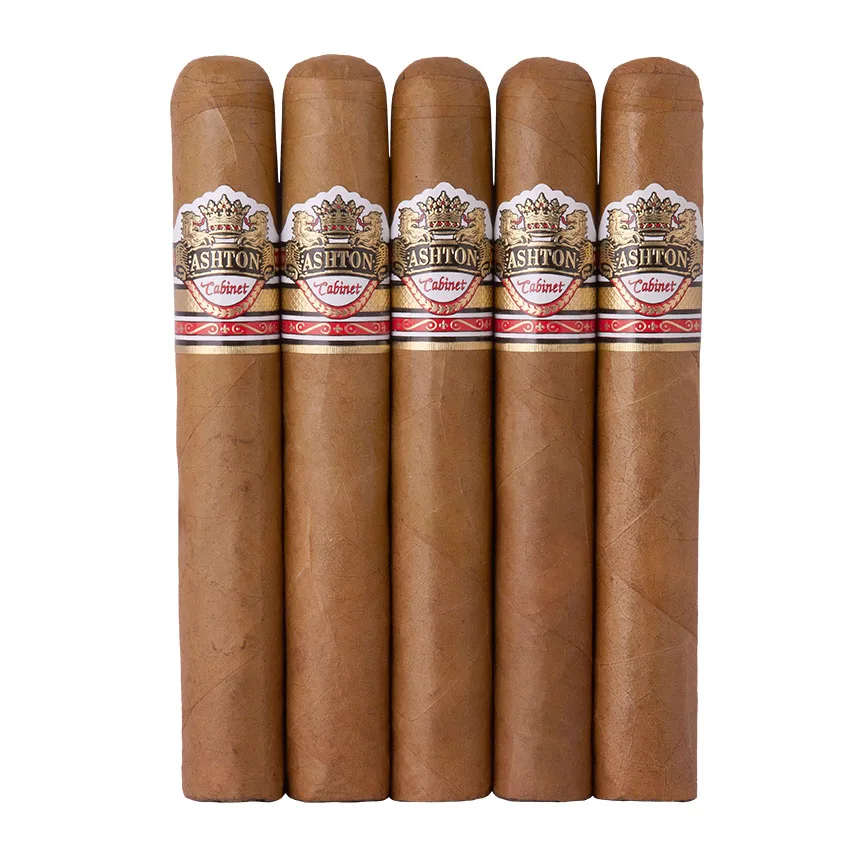 Ashton Cabinet Selection No. 6 Natural | Robusto | Pack of 5