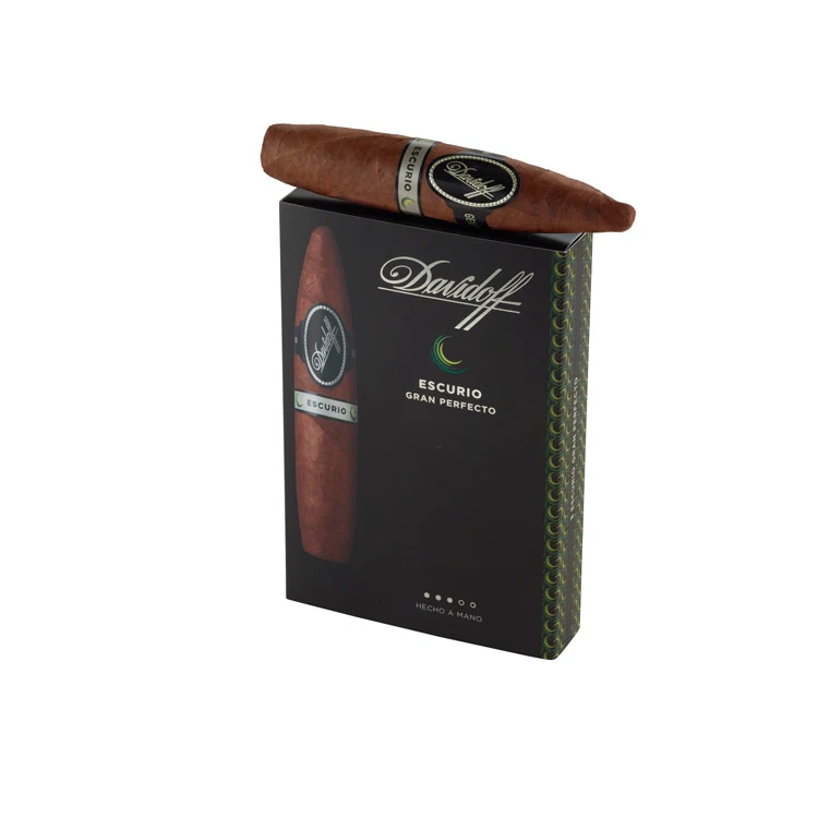 Davidoff Escurio Gran Perfecto (3) Natural | Figurado | Pack of 3