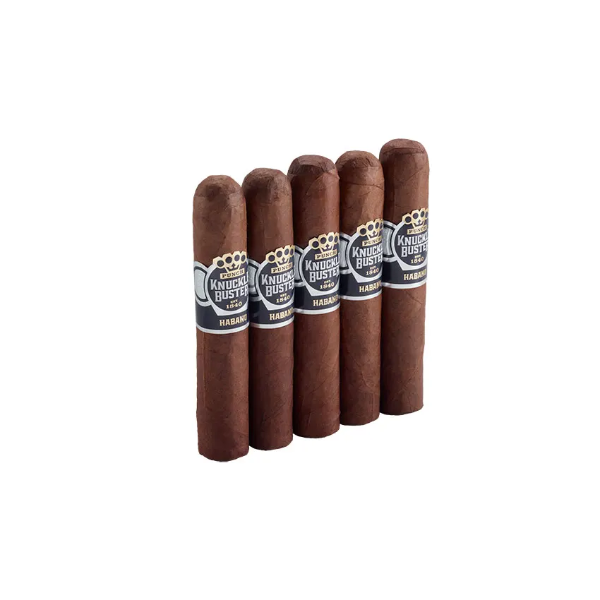 Punch Knuckle Buster Robusto Natural | Robusto | Pack of 5