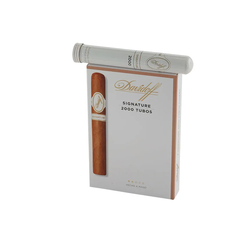 Davidoff Signature 2000 Tubos Natural | Corona | Pack of 4